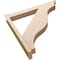 Ekena Millwork 6-in W x 42-in D x 42-in H Funston Trad Rough Cedar Woodgrain TimberThane Outlooker, Primed Tan OUTUR060X42X42FST04RCPR - alternate 6